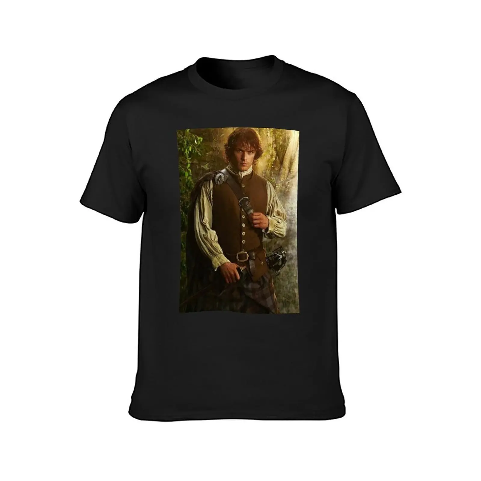 Sam Heughan T-Shirt quick-drying cute tops oversized t shirt men