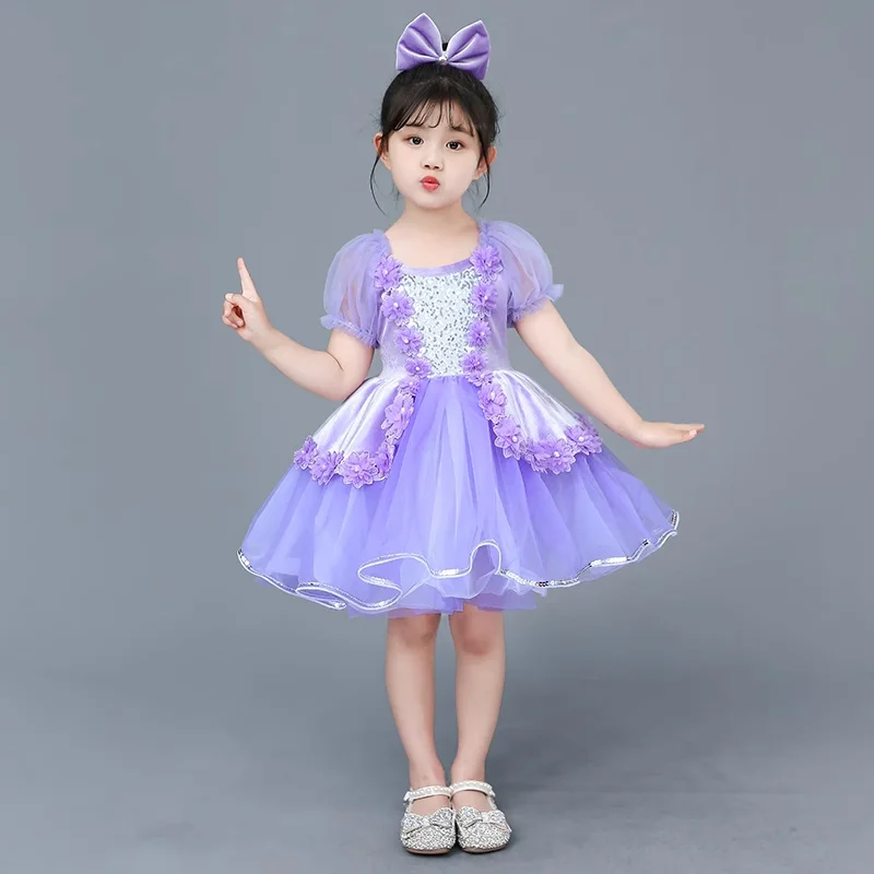 

Modern dance dress girls Children Kids Sequin Cheerleading costume Stage Performance Costumes star dance costume girls Kids