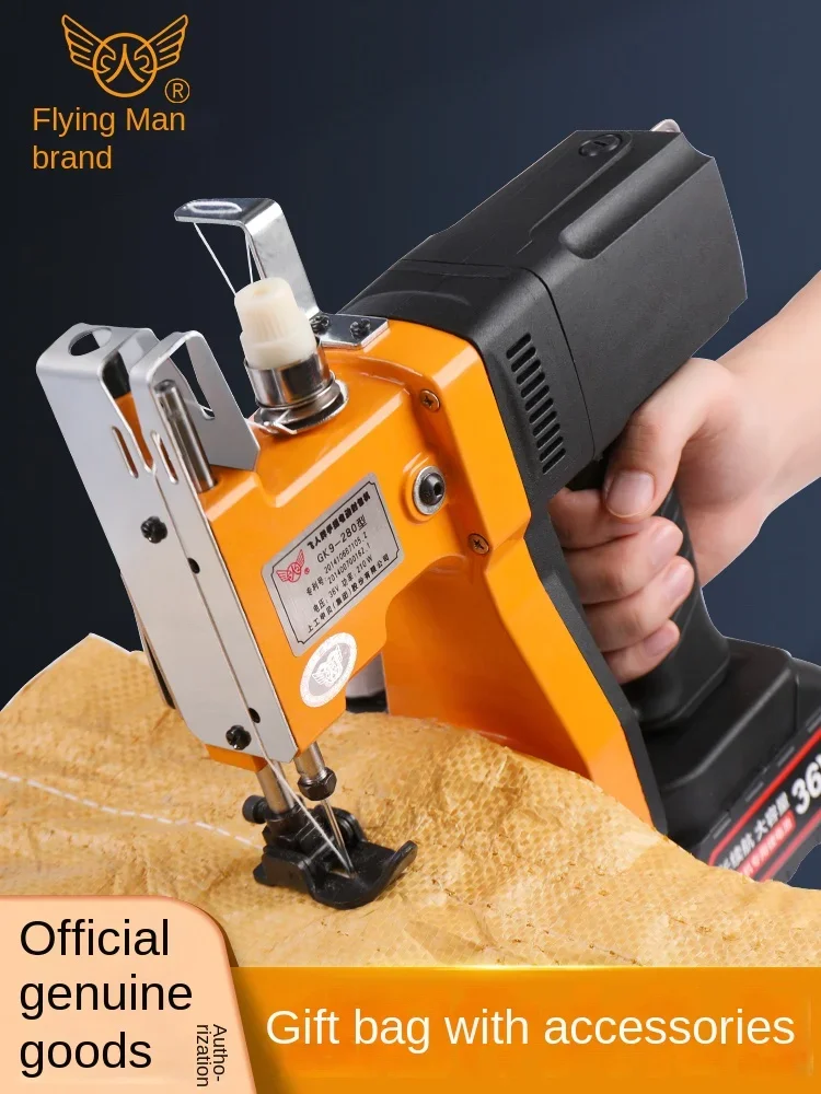 Wireless Bag Sealing Machine Portable Small Rechargeable Lithium Battery Movable Sealing Machine Woven Bag Packing