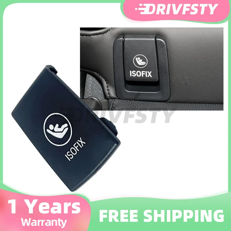 

Rear Child Seat Anchor Safety ISOFIX Cover Restraint Parts Accessories PC+ABS for BMW 2 Series X1 X2 F23 F48 F49 F39 2014-2022