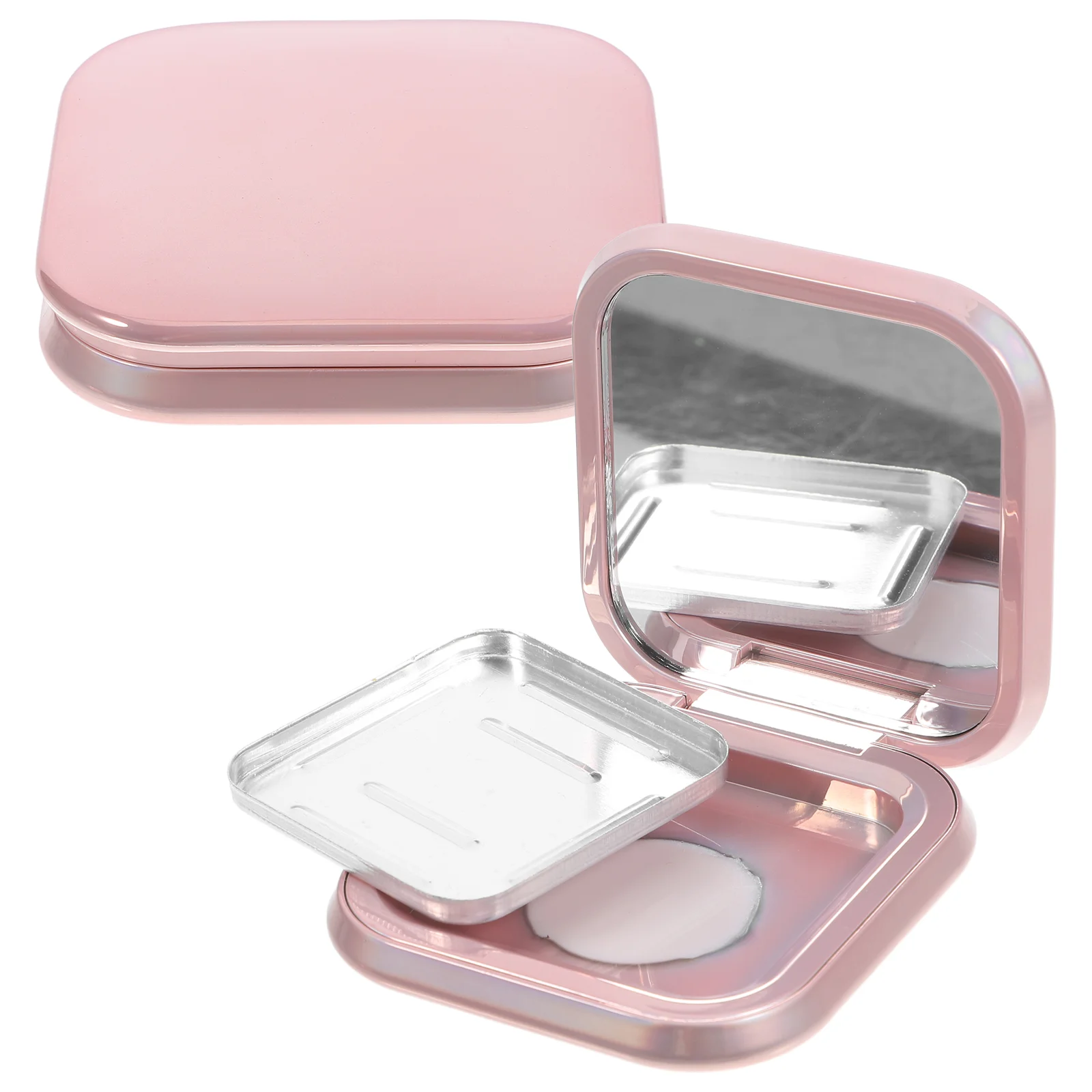 

4 Pcs Packaging Box Blush Perfume Palette Lipsticks Square Container Eyeshadow Empty Case Makeup Travel