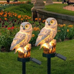 Solar Lamp Owl Animal Solar Garden Lights Solar Powered Solar LED Light Outdoor Garden Decoration Lamps Waterproof Solar Lights