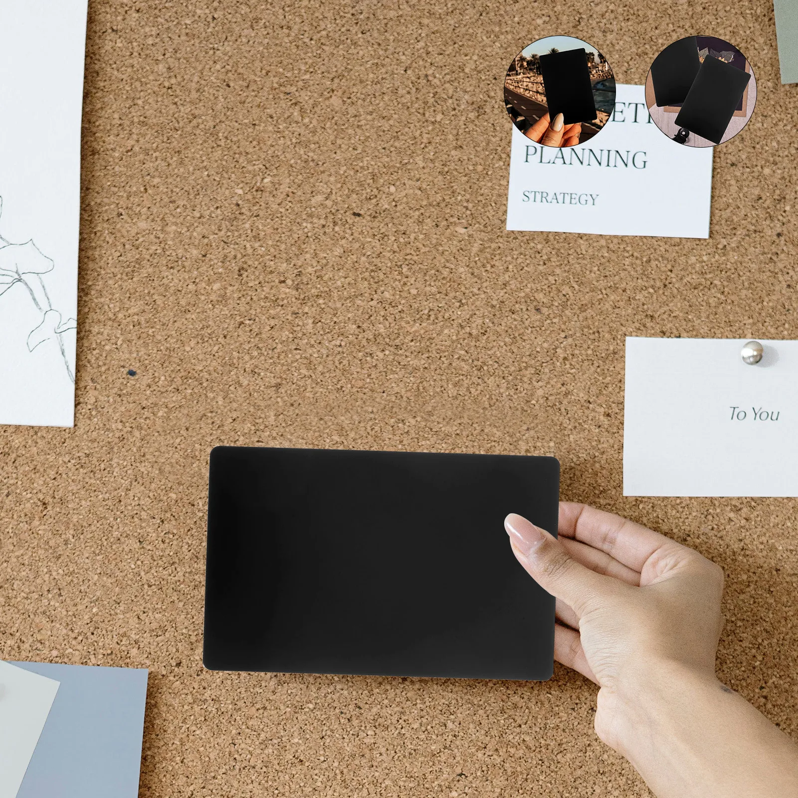 

100Pcs Aluminum Sublimation Blanks Metal Business Card Sheets for DIY Nameplates Gift Tags Luggage Labels Industrial Strength