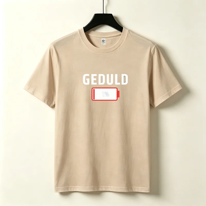 Kaos Geduld Patience Low Batte - Women Fashion Quotes ulasan dan harga