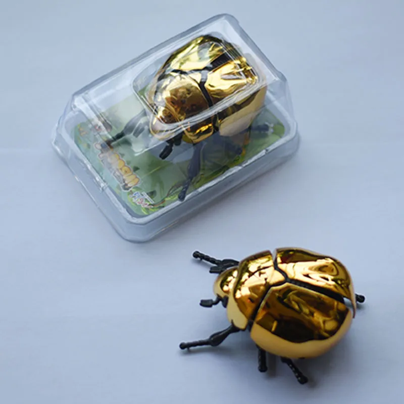 1 قطعة الجعران خنفساء الأطفال البلاستيك الحيوانات لعبة يختتم خنفساء بيونيك اللعب الإبداعية المزح الرسوم المتحركة الحشرات نموذج