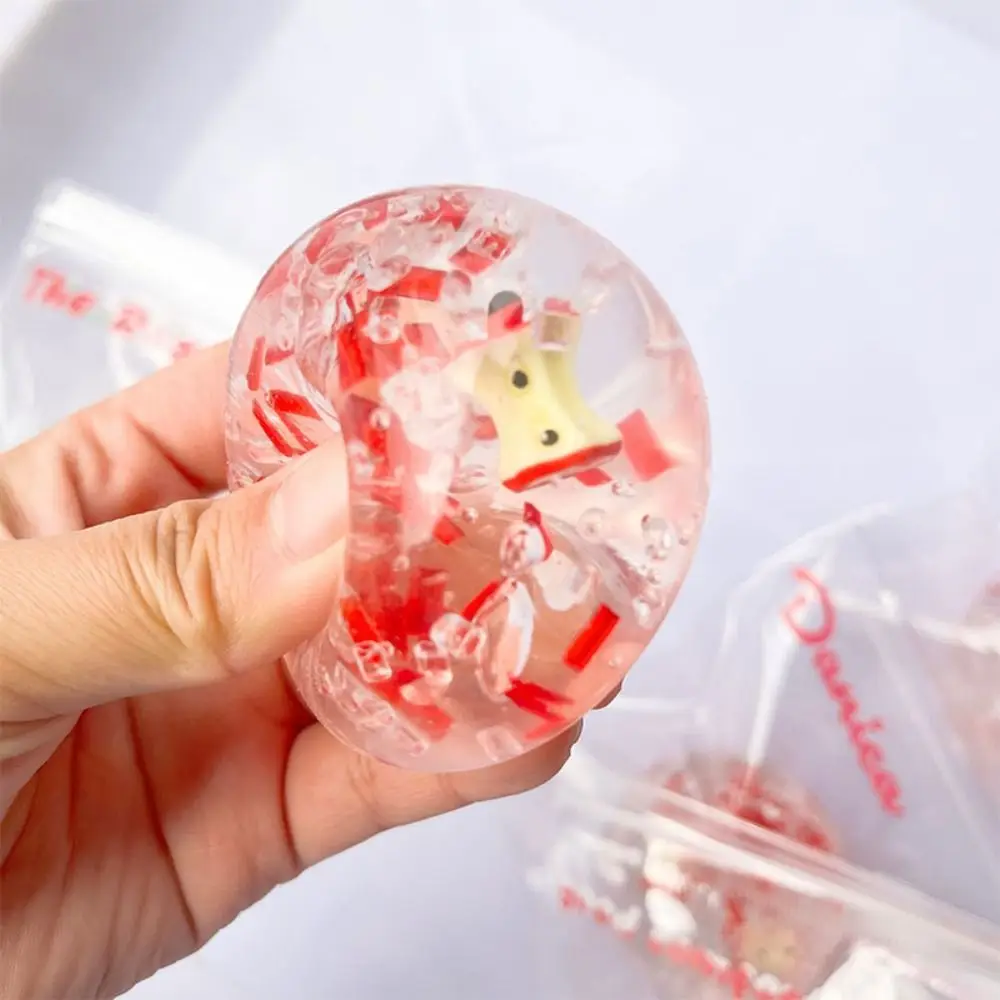 Creative Slow Rising Squishy Fidget Ball Handmade Cute Clear Maltose Squishy Pinch Finger Relax Sensory Studens