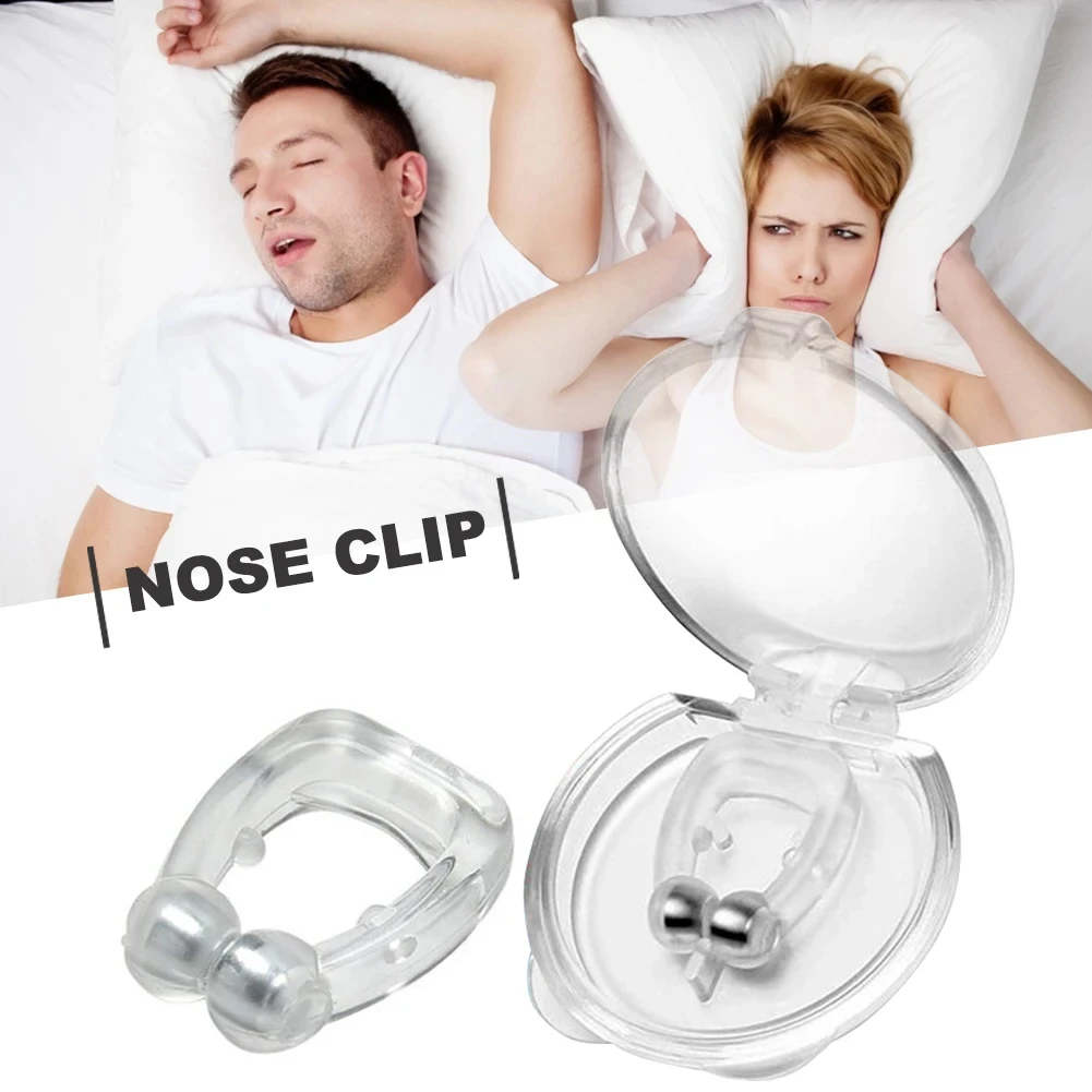 Magnetic Nose Clip | Anti Snoring Devices | Silicone Anti Snore Nose Clips, Snoring Solution - Comfo