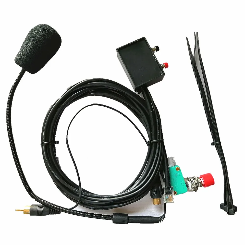 Hands-free Mic Microphones For Yaesu FTM-400XDR FT-1907 FT-7800 FT-7900R FT-8800 FT-8900R Radio Walkie Talkie Accessories