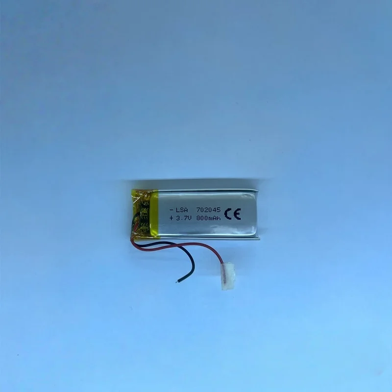 

Литий-полимерный аккумулятор 702045, 700 мАч, 3.7В для умных устройств, Bluetooth-колонок, увлажнителей для лица