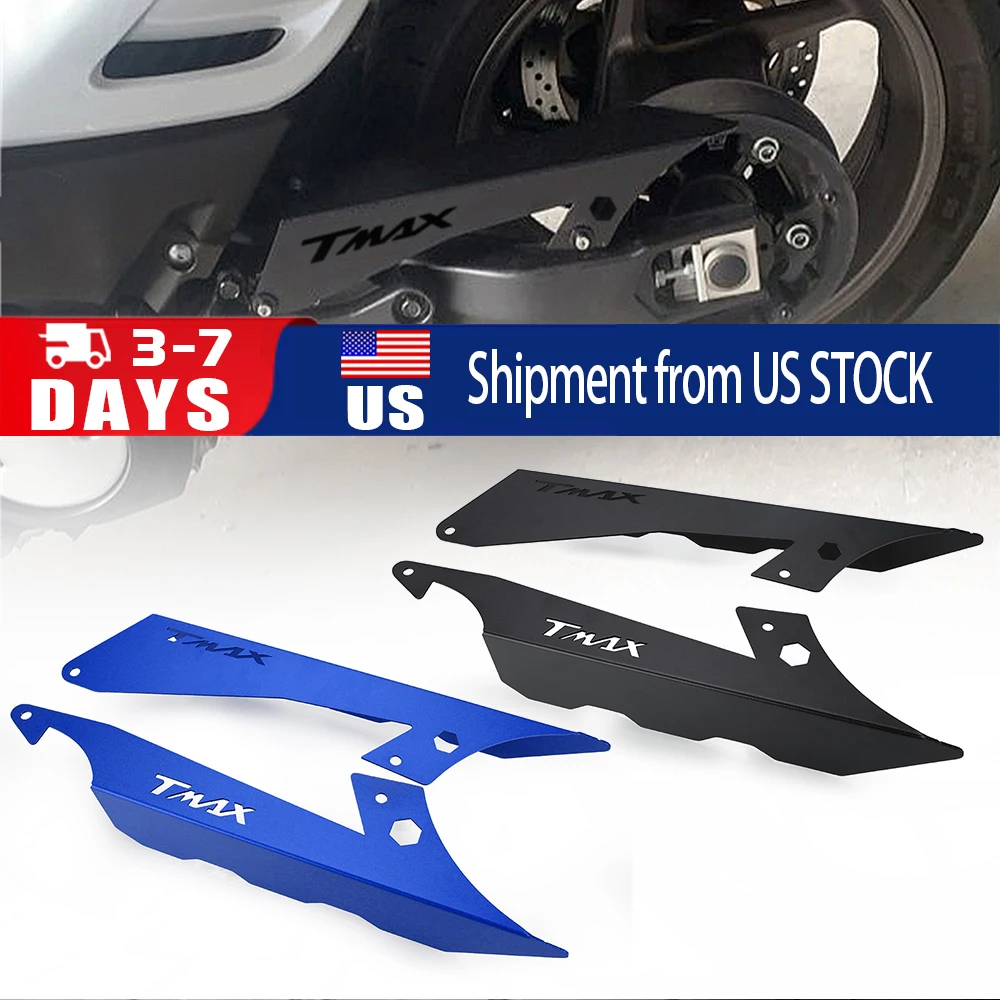 

Защитная крышка ремня с ЧПУ для Yamaha TMAX530 TMAX560 TMAX 530 560 Tech MAX 2017 2018 2019 2020 2021, декоративная защита цепи