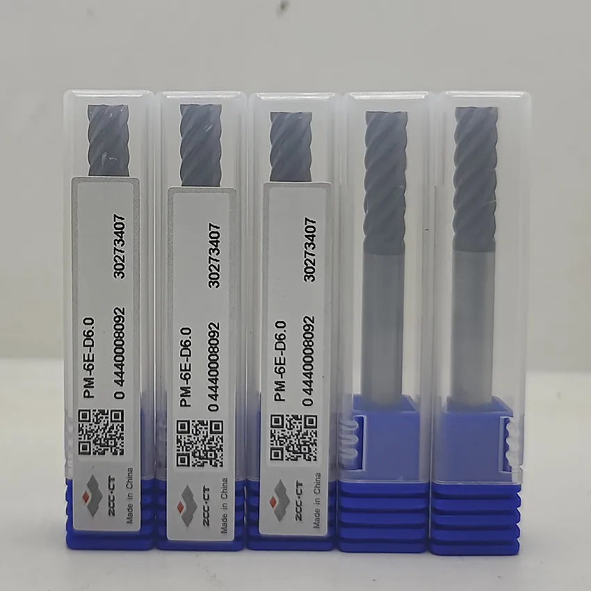 

PM-6E-D6.0/PM-6E-D8.0/PM-6E-D10.0/PM-6E-D12.0/PM-6E-D16.0/PM-6E-D20.0 ZCC.CT PM-6E CNC 6-edge Flat end mills 6T End Mills
