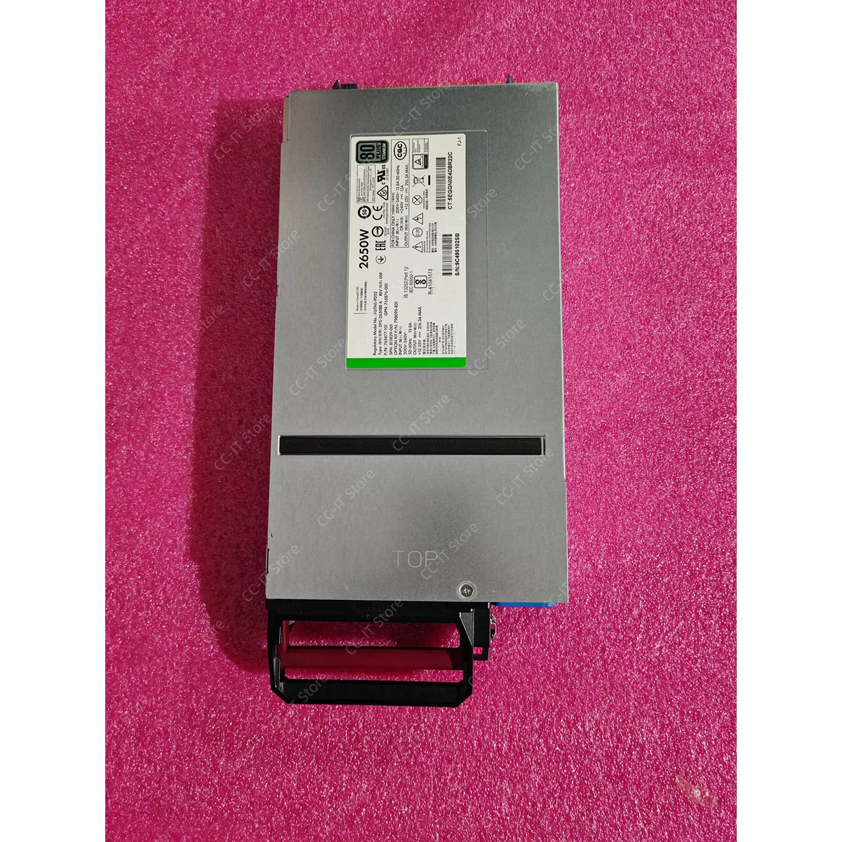 813829-001 798095-B21 765876-001 2650W Hot-swap Power Supply Unit For Synergy 12000 Chassis