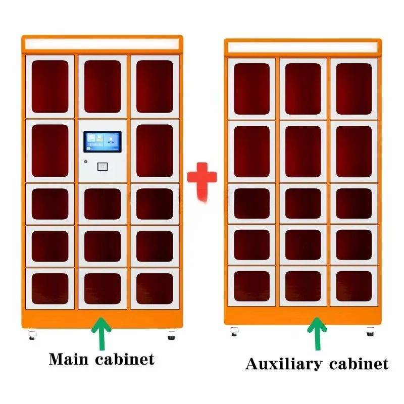 Customized Automatic Smart Self-Service Locker Vending Machine Gifts Flowers Fruits Vegetables