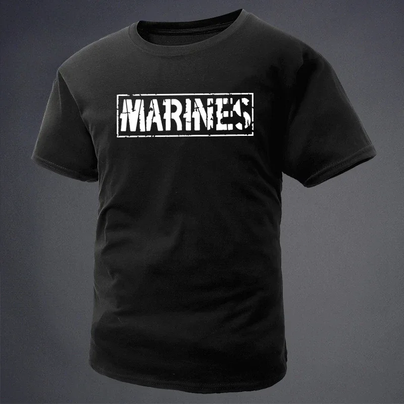 Tough Guy Club US Military Themed Collection MARIN 2026 ES Printed Short-sleeved T-shirt