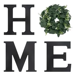 HOME home sign wooden letters wall hanging large home sign decor, for home living room farmhouse home wall decor wall hangings