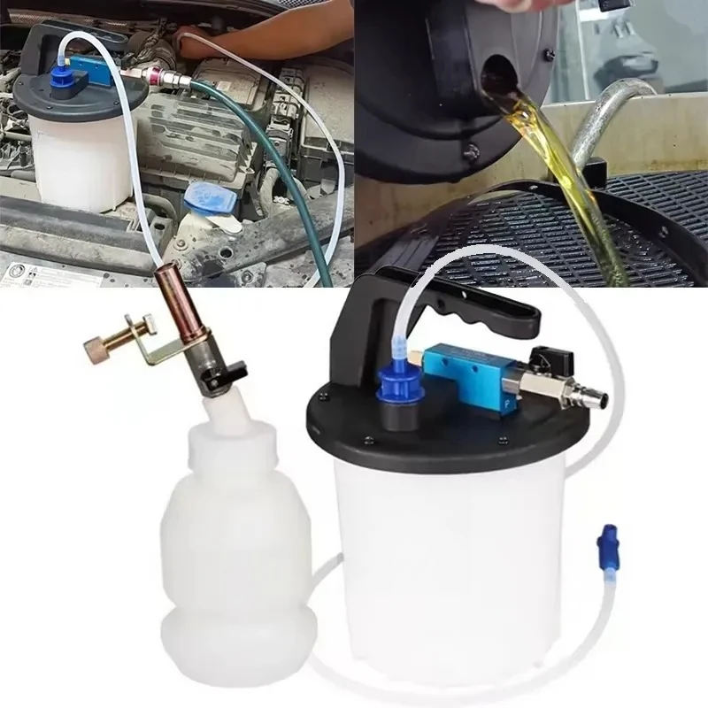 3L+1L Car Brake Bleeder Kit Device Large Capacity Oil Exchanger Pump Car Brake Pumping Tools Oil Fluid Replacement
