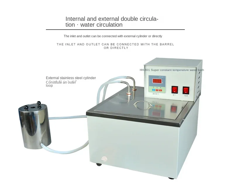 Super Thermostat Water Bath/with Circulating Pump/Inner Loop Outer Circulating Flow Water Tank