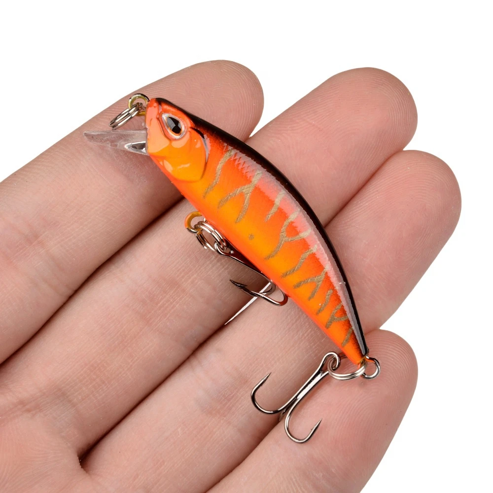 1Pcs 5g Sinking Minnow Wobbler Fishing Lures Jerkbait Bait Perch Pesca Mini Wobblers Fishing Lures Hard Deep Artificial Bait