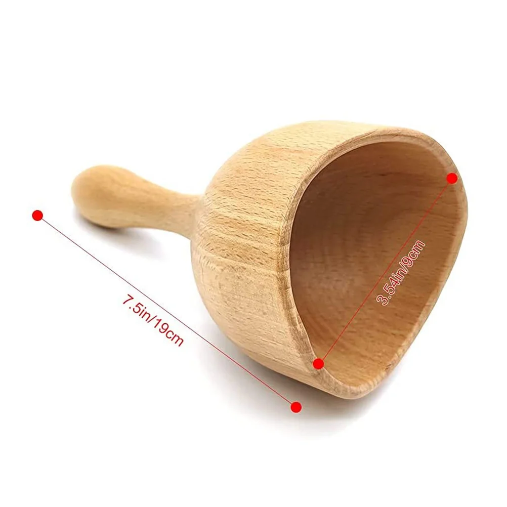 2 Stuks Gua Sha Massage Cups Bruine Cup Vormige Zuig Therapie Lichaamsverzorging Schrapen Tool Cupping Apparaat Therapie Cupping Cup