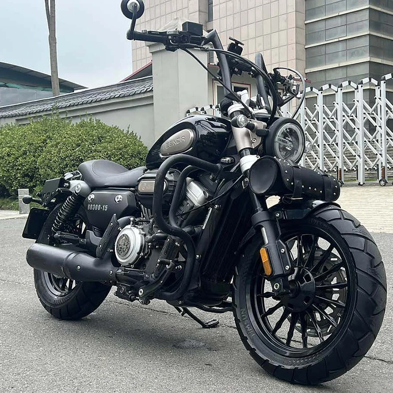 Motorcycle 22mm thick handle Hanger handlebare ram’s horn model handlebars compatible For KEEWAY-BENDA V302C KEEWAY V-Cruise 125