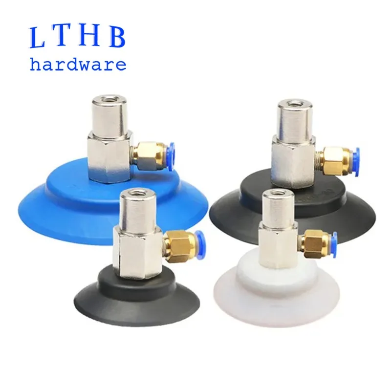 Pneumatic Vacuum Suction Cup Heavy-duty Sucker PFG PFYK-60 Large Power Silicone & NBR Mechanical Arm Robot Automation Tools