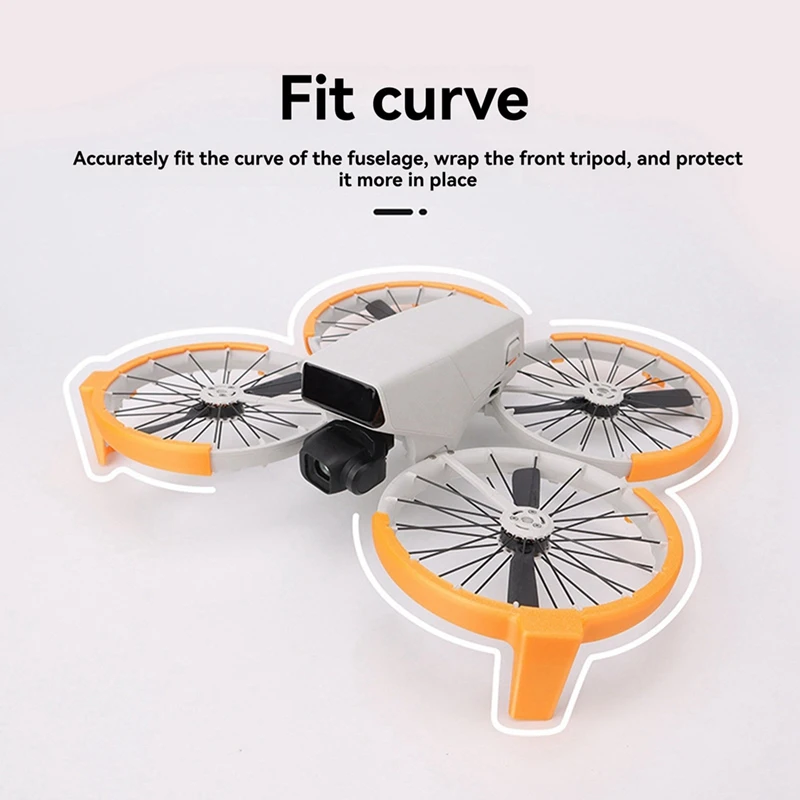 Couvercle d'anneau de pare-chocs de Protection quotidien pour DJI FLIP, couvercle de Protection d'hélice Anti-Collision, accessoires de Drone