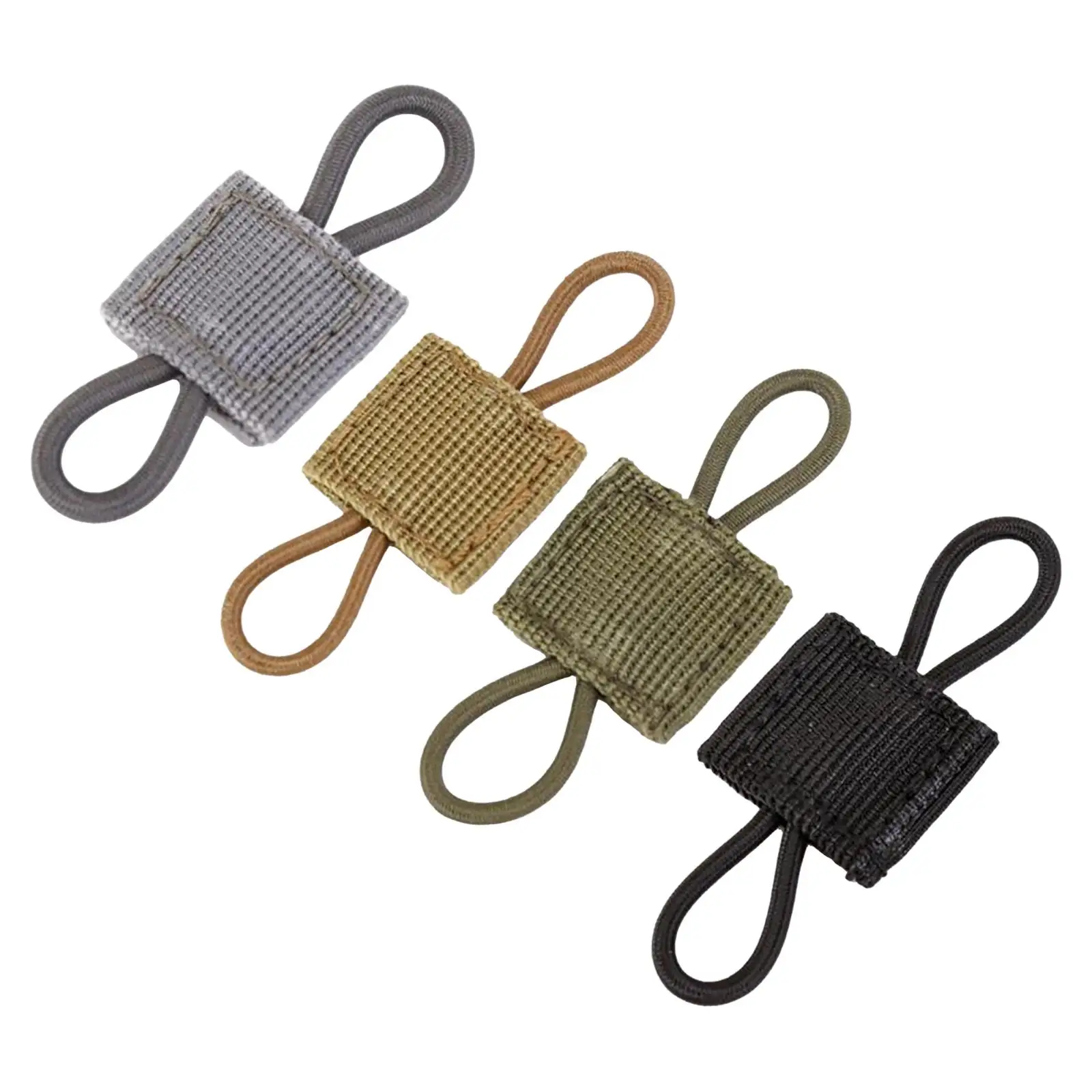 Gear Holder Clip Webbing Retainer Elastic Binding Ribbon Buckle for Vests Backpacks Bags