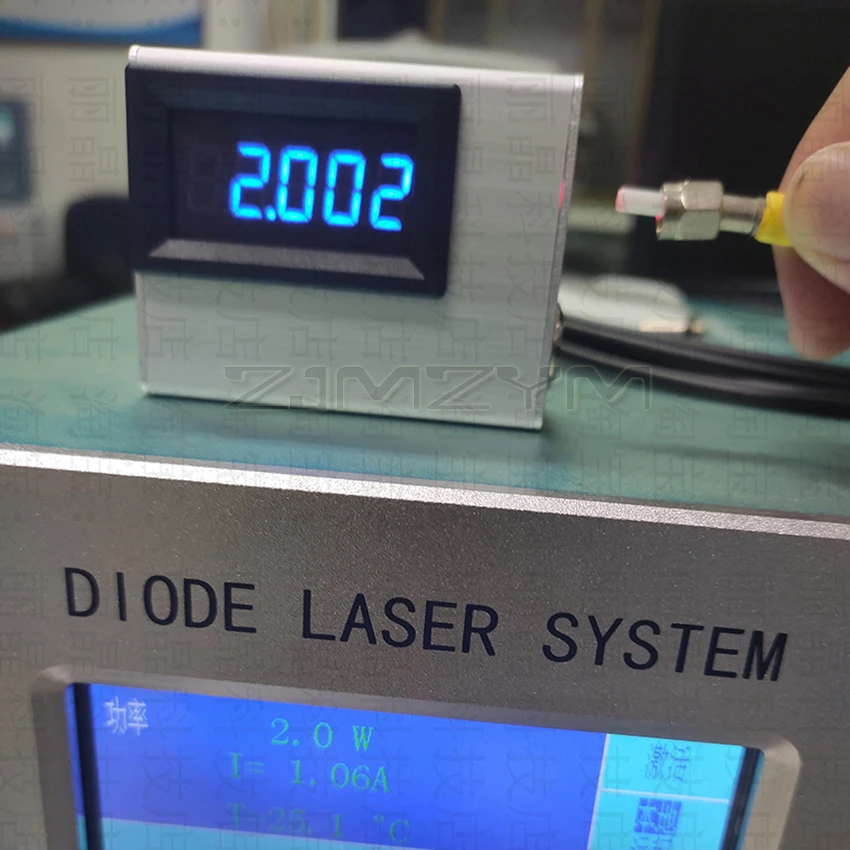 Imagem -03 - Medidor de Potência Laser Multiwavelength Mini Instrumentos Elétricos 010w 200-10600nm 200 nm Novo 2023