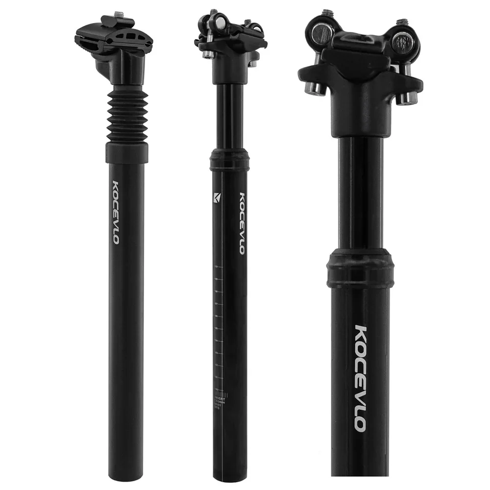 

Official KOCEVLO Seatpost Suspension Dropper Mtb 27.2 Bicycle Seat Post Hanging Tube 30.9 with Shock Absorber Bike Seat Post