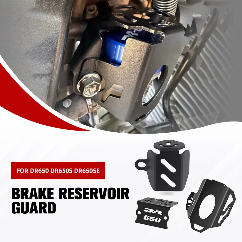 

FOR SUZUKI DR650S/SE Rear Brake Fluid Reservoir Guard Cover Protector FOR SUZUKI DR650 DR650S DR650SE Motorcycle Accessories