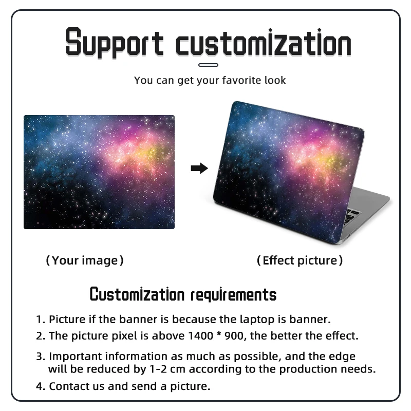 DIY Cover Laptop Skin Sticker for Laptop 12\