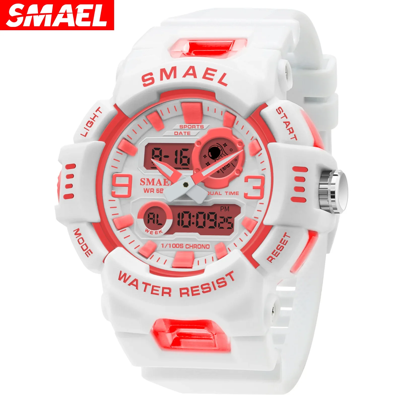 SMAEL Student Youth Vitality Candy Color Sports Multi functional Electronic Watch Boy's and Girl's Stopwatch relogios masculino