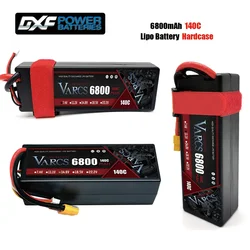 VARCS 2S 3S 4S bateria Lipo 6800mAh 140C z XT60 EC5 TRX T/DEANS XT90 XT150 wtyczka HardCase do 1/8 Buggy RC samochód łódź samolot