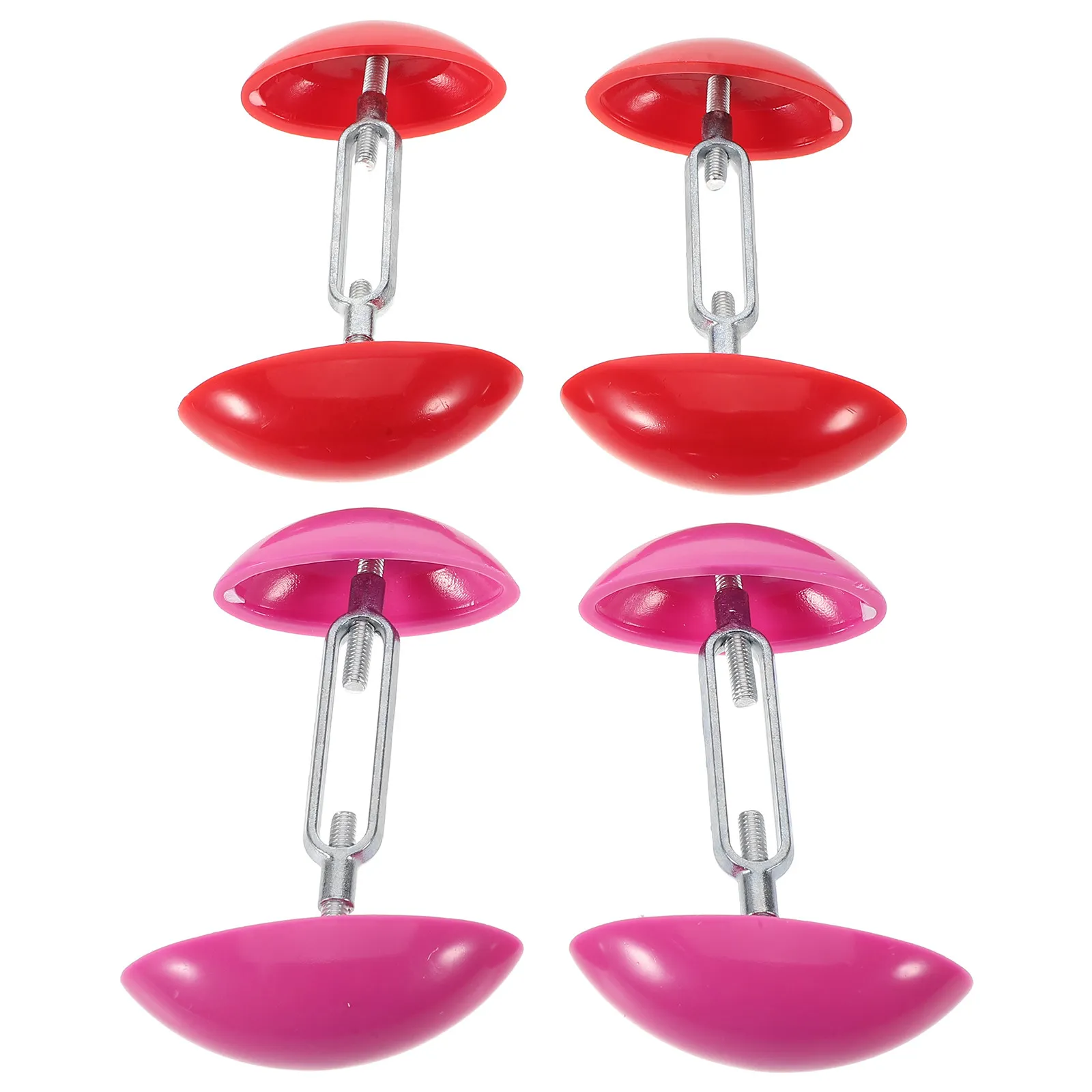 

4Pairs Plastic Shoe Stretchers Men Women Wide Feet Expander Widener Portable Compact Design for Daily Wear and Trip