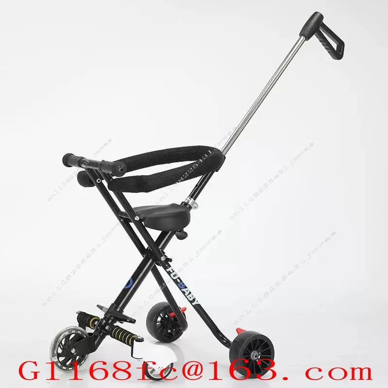 1-12 Years Old  Lightweight One-click Folding Baby Walking Trolley