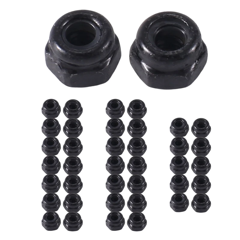 40Pcs Metal M2.5 Screw Nut For Traxxas TRX4M 1/18 RC Crawler Car Upgrade Parts