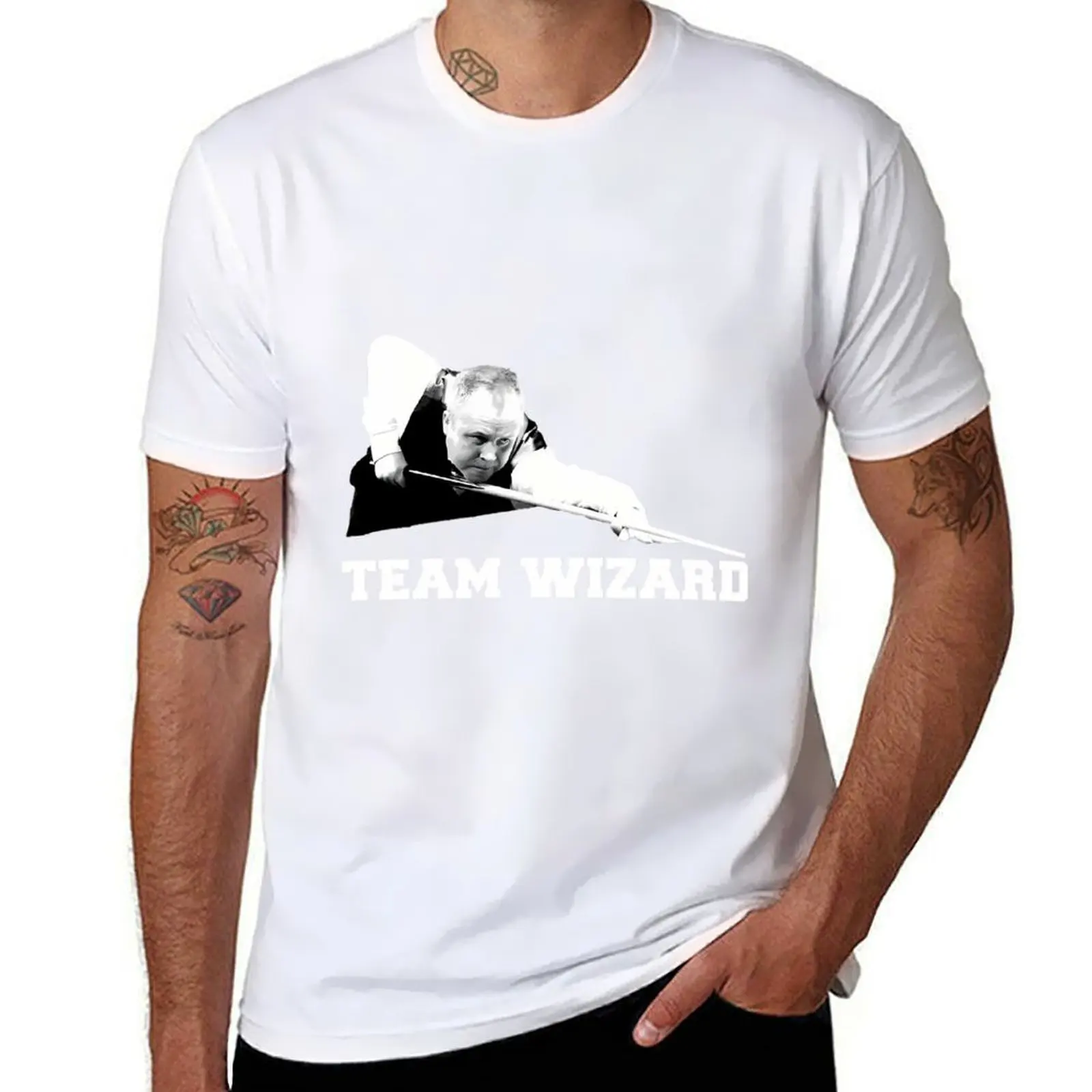 

Snooker Team Wizard John Higgins Fans T-Shirt man t shirt summer t shirt personalised T-Shirt