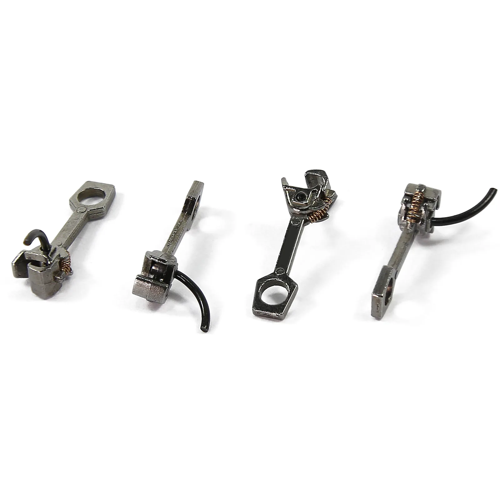 

Evemodel 12pcs HO Scale 1:87 Large Knuckle Metal Couplers Coupling Model Train Hooks HP4187