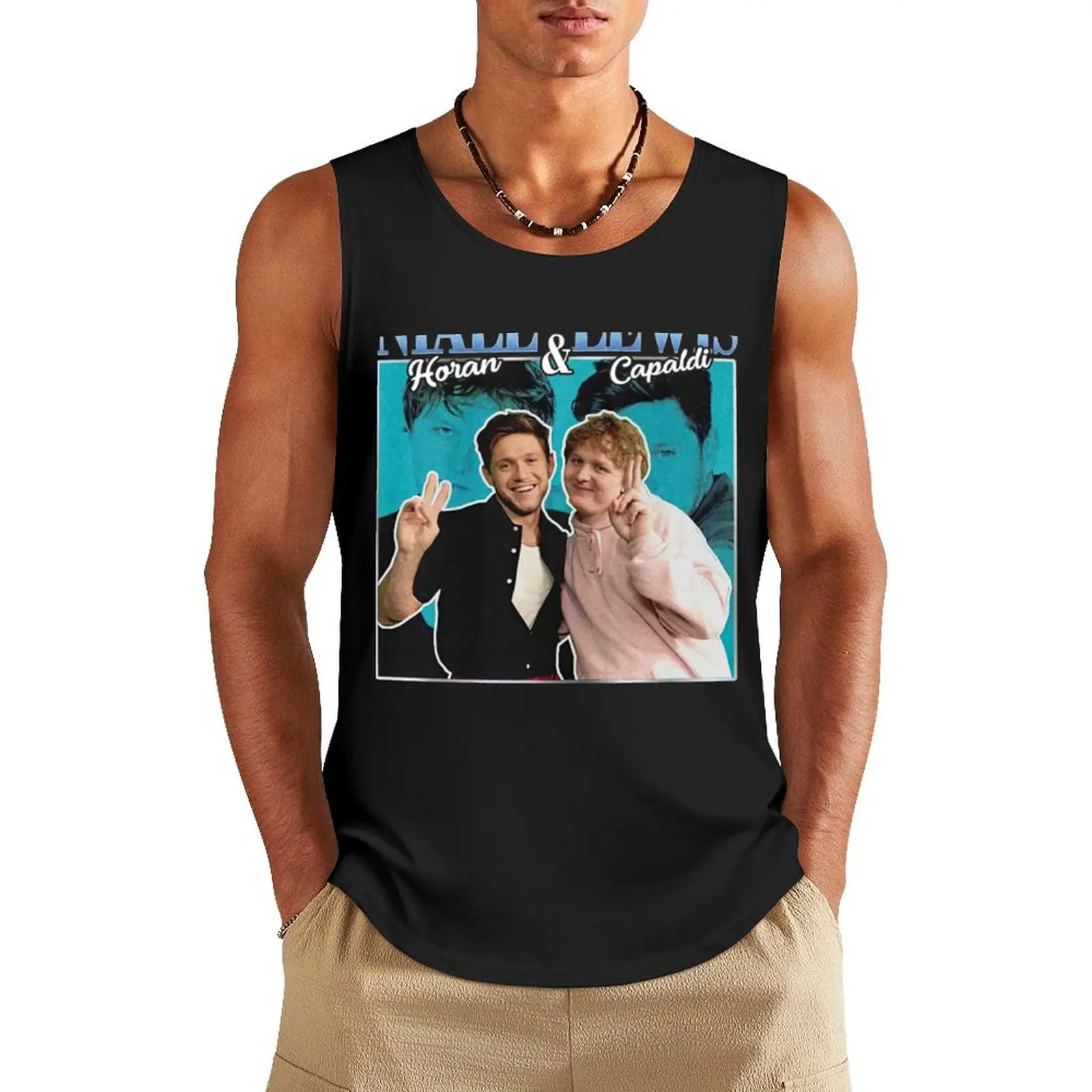 

lewis capaldi Tank Top Men's gym cute tops bodybuilding