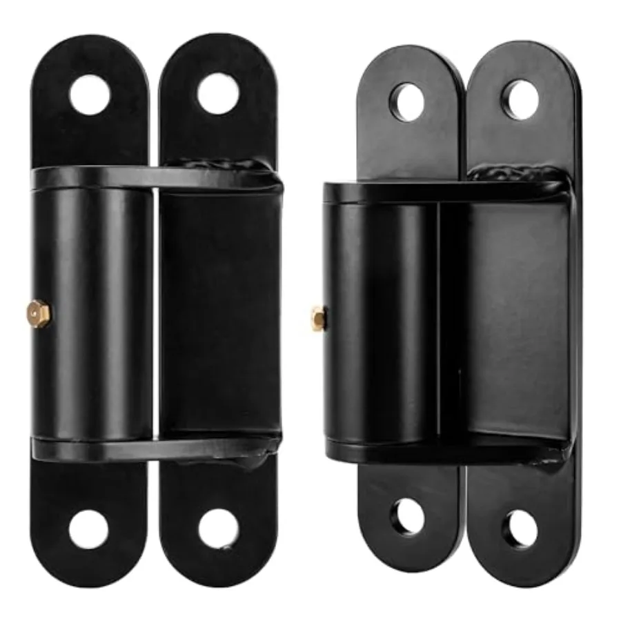 

Heavy Duty gate Hinges for Large Heavy Wooden/Metal Gates.7''Gate Hinge Open 180°, Face Mount Bolt/Weld on gate Within 1100 Lbs