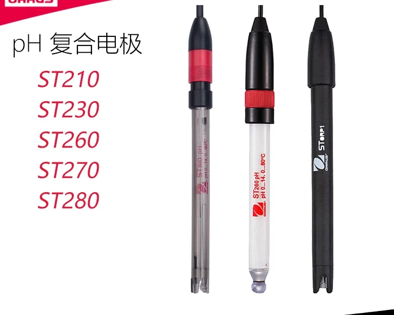 ST210/230/260/270/280 acessórios elétricos de pH composto