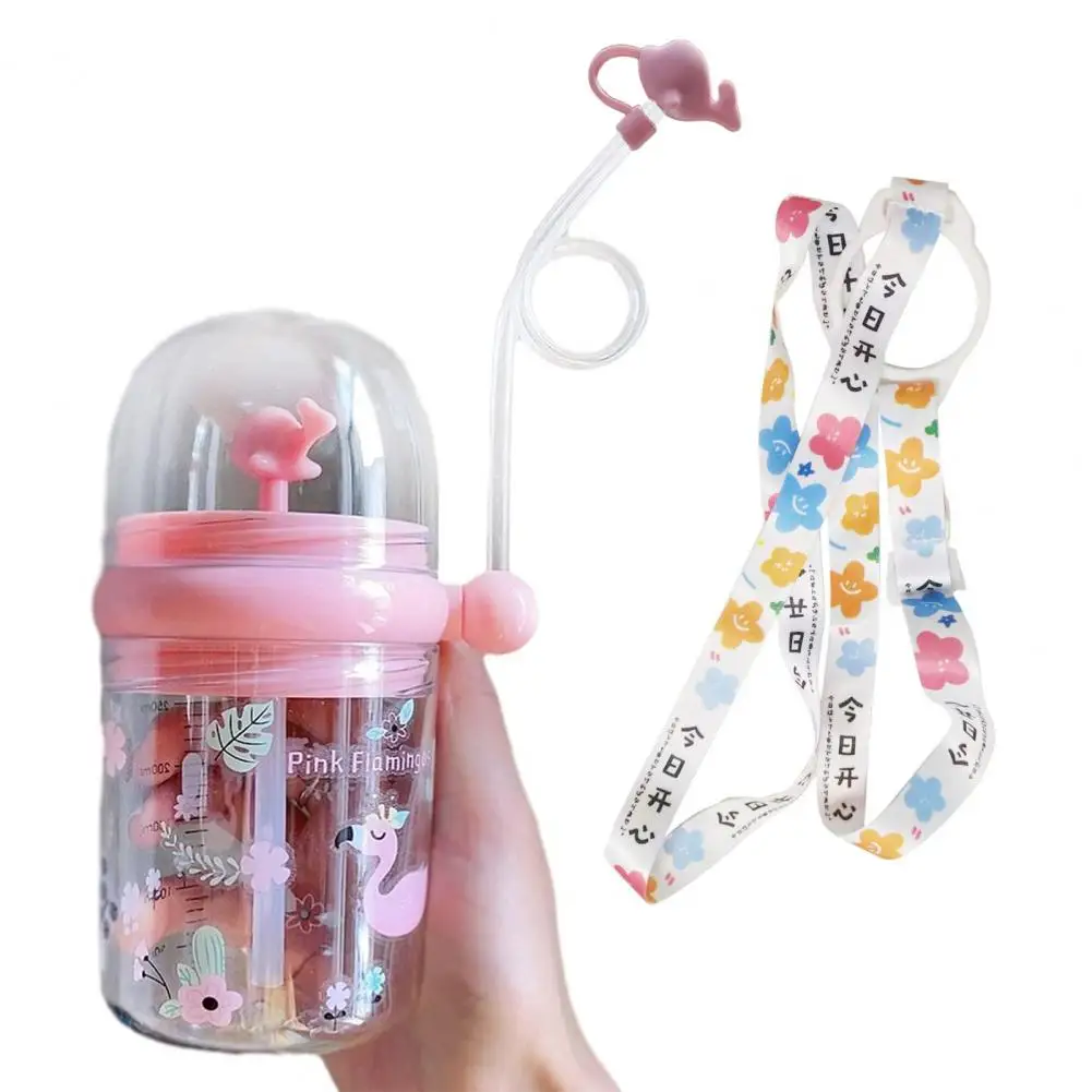 

Motor Skills Development Cup Whale Spray Water Bottle Sippy Cup with Straw Baby-friendly Drinking Cup for Family for Travel