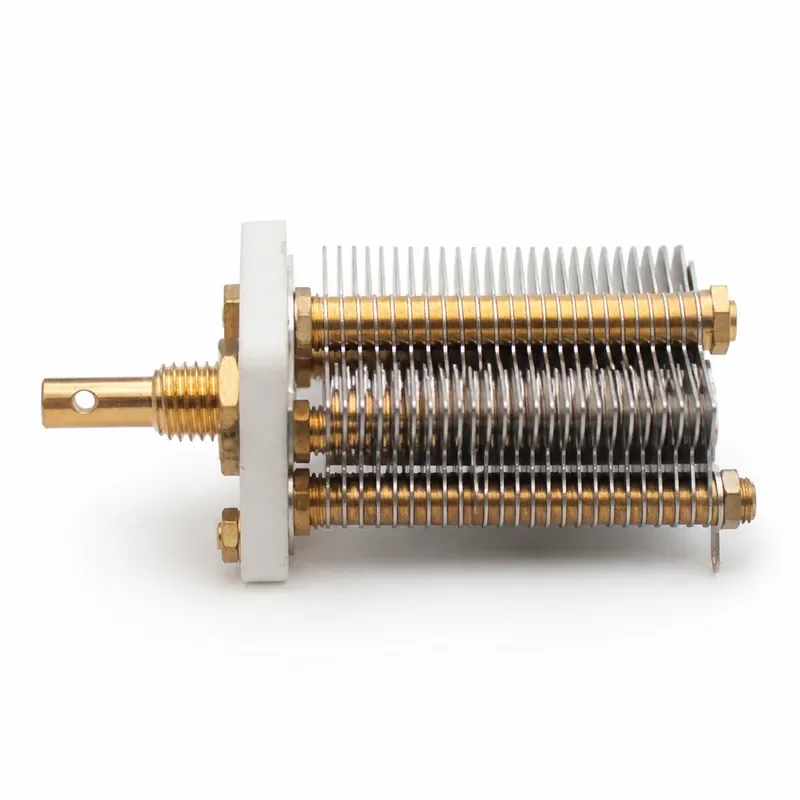 Small Loop Antenna RF High Voltage Air Variable Capacitor 10-270pF 1000VDC Ceramic Single Tuning Radio Receiver Transmitter