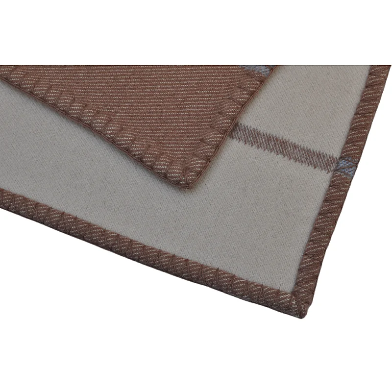 BLU PHOENIX coperte di lusso h 100% lana d'agnello pesante e spesso jacquard design floreale punto overcast accogliente moda di lusso invernale
