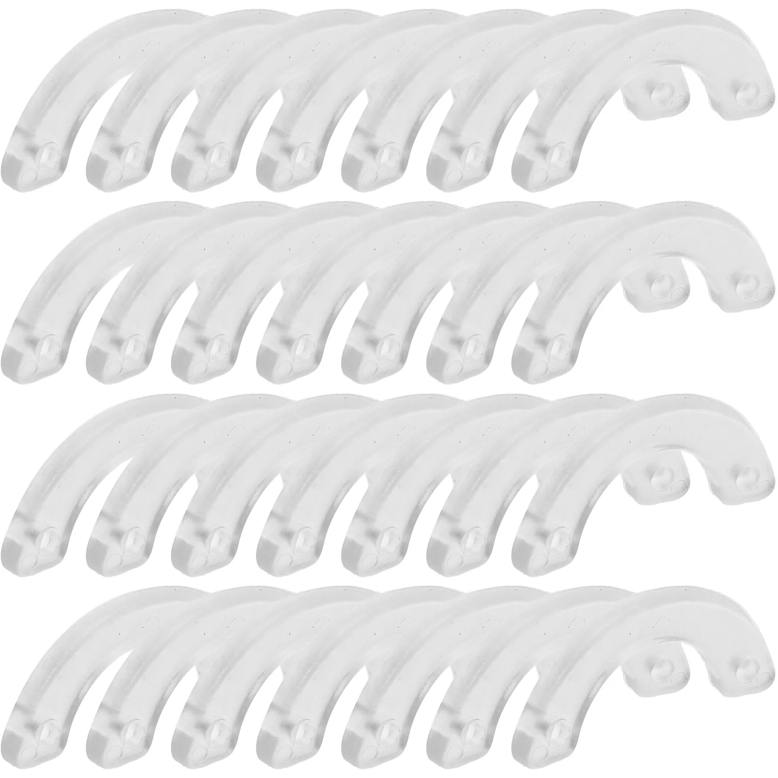 20pcs Drawer Shelf Stopper Dressers Replacement Anti Slip Stabilizers Plastic Wedges Furniture Covers Bottom Repair Guides Stops