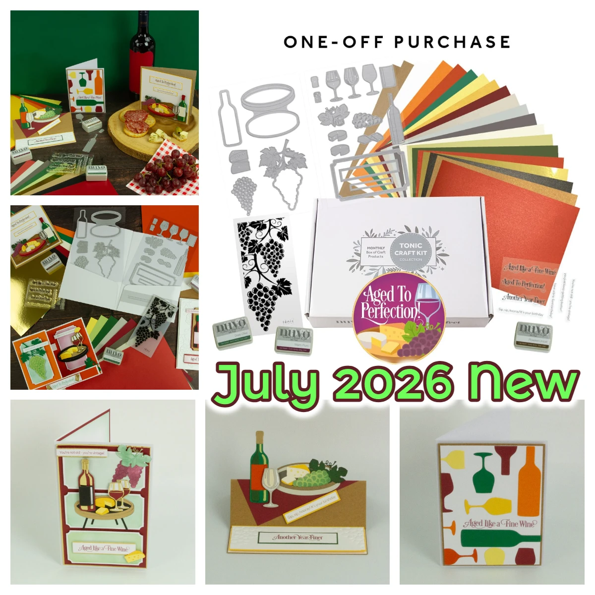 July 2026 New Wild Wonders Die Set Monthly Subscription Box Metal Cutting Dies Stamp for DIY Scrapbook Handmade Card Photo Album
