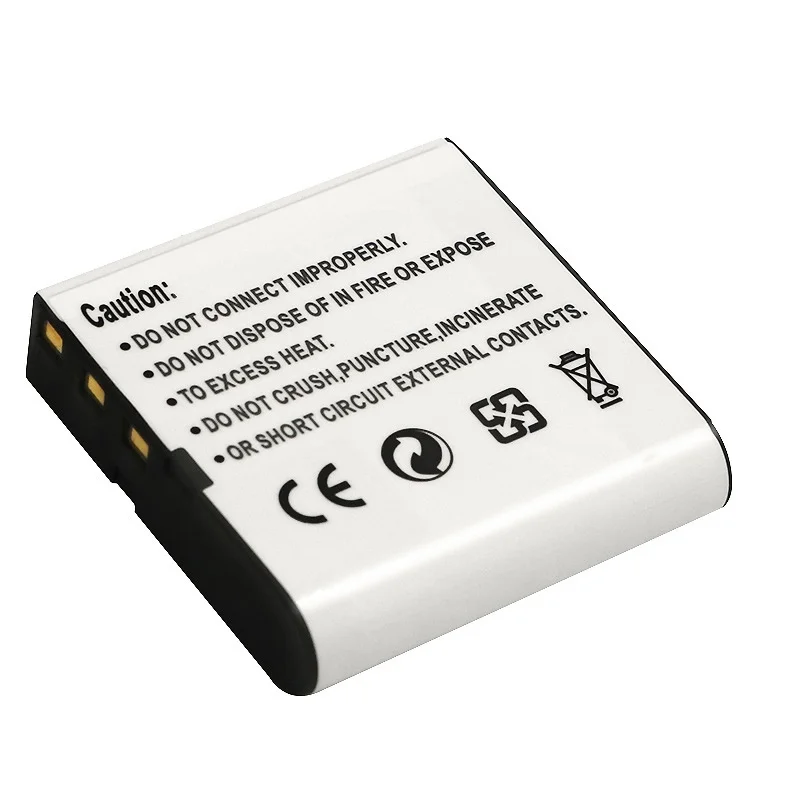 NP-40 NP40 Battery For Casio EX-Z30 Z40 Z50 Z55 Z57 Z400 Z750 Z850 FC100 KOMERY 4K Camera Camcorder, Charger for NP 40 1680mAh
