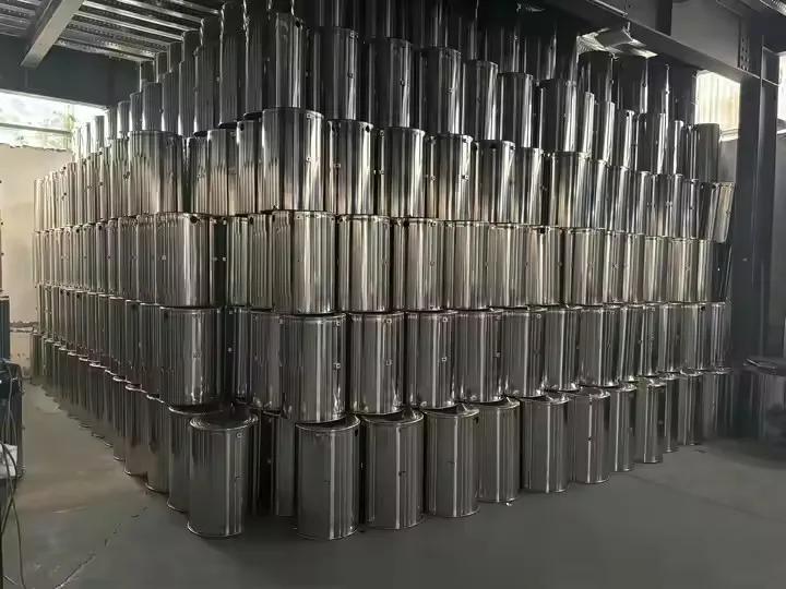 ضمان لمدة سنة واحدة، إطار مكونات أساسية، ثمانية صناديق يدوية من الفولاذ المقاوم للصدأ، أدوات تربية النحل لاستخدام المزرعة #5