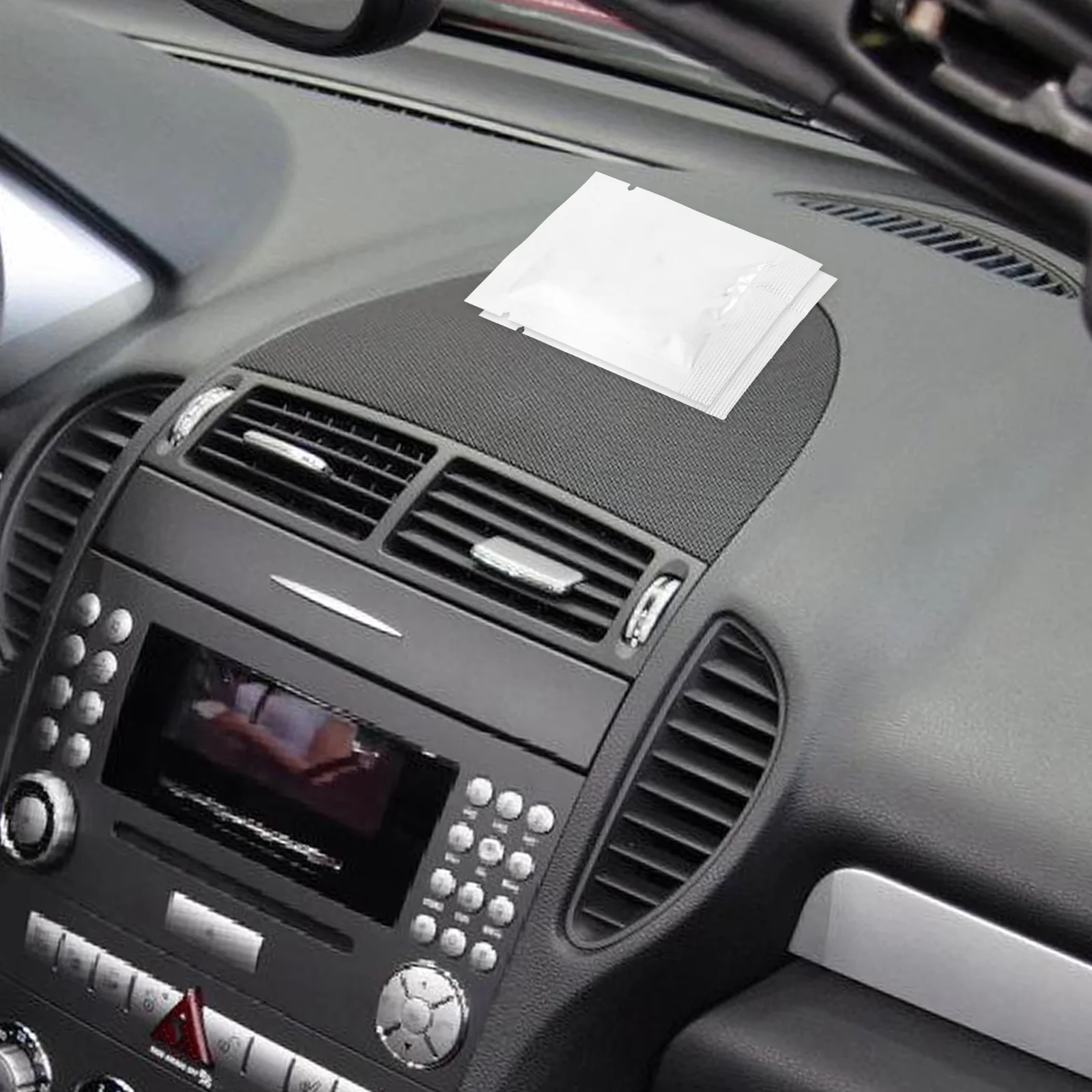 

12pcs PE Car Air Freshener Sheets 6 Packs Cologne Scented Diffuser Pads Refills Car Accessory Small Size Lightweight