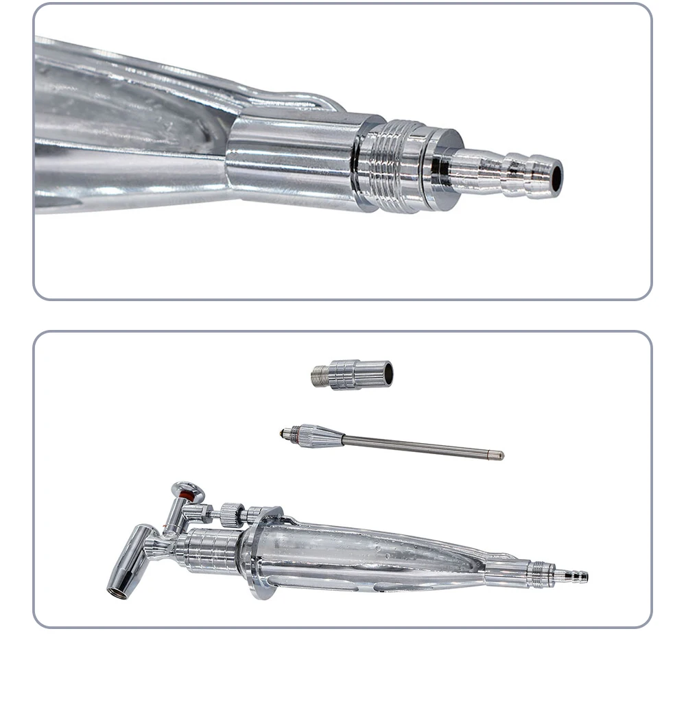 HNO-Spritzpistole mit gebogenen/geraden Spitzen für HNO-Behandlungseinheiten, Zahnmedizin und orale Instrumente – Detail 1
